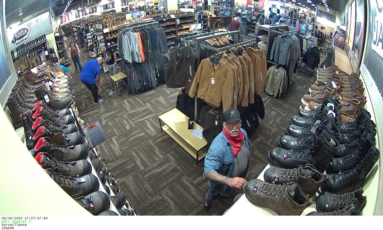 Retail Theft - Boot Barn - Uniontown, PA - Crime Stoppers of Fayette County